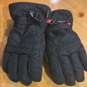 Spyder Black Winter Gloves